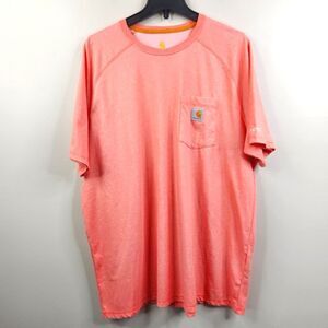 Carhartt Force Mens Relaxed Fit Short Sleeve Logo Pocket Tee XL